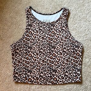 Fleo Leopard Tempo Crop